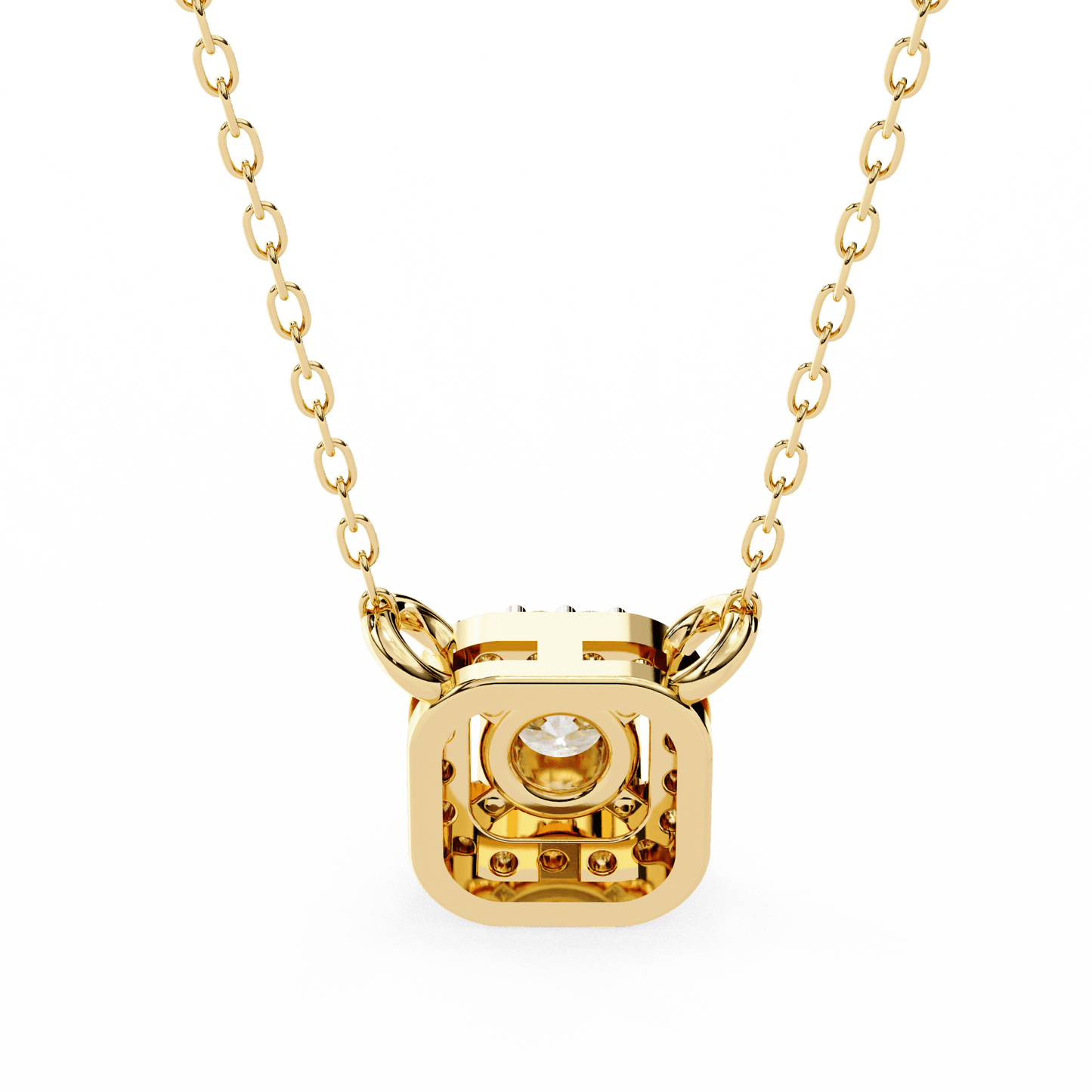 Mandy – Halo Diamond Pendant