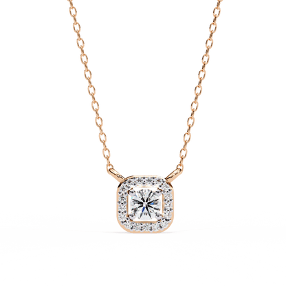 Mandy – Halo Diamond Pendant