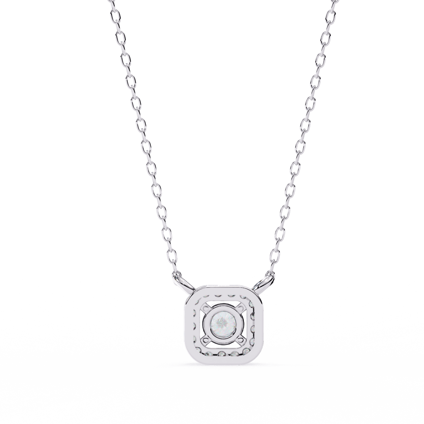 Mandy – Halo Diamond Pendant
