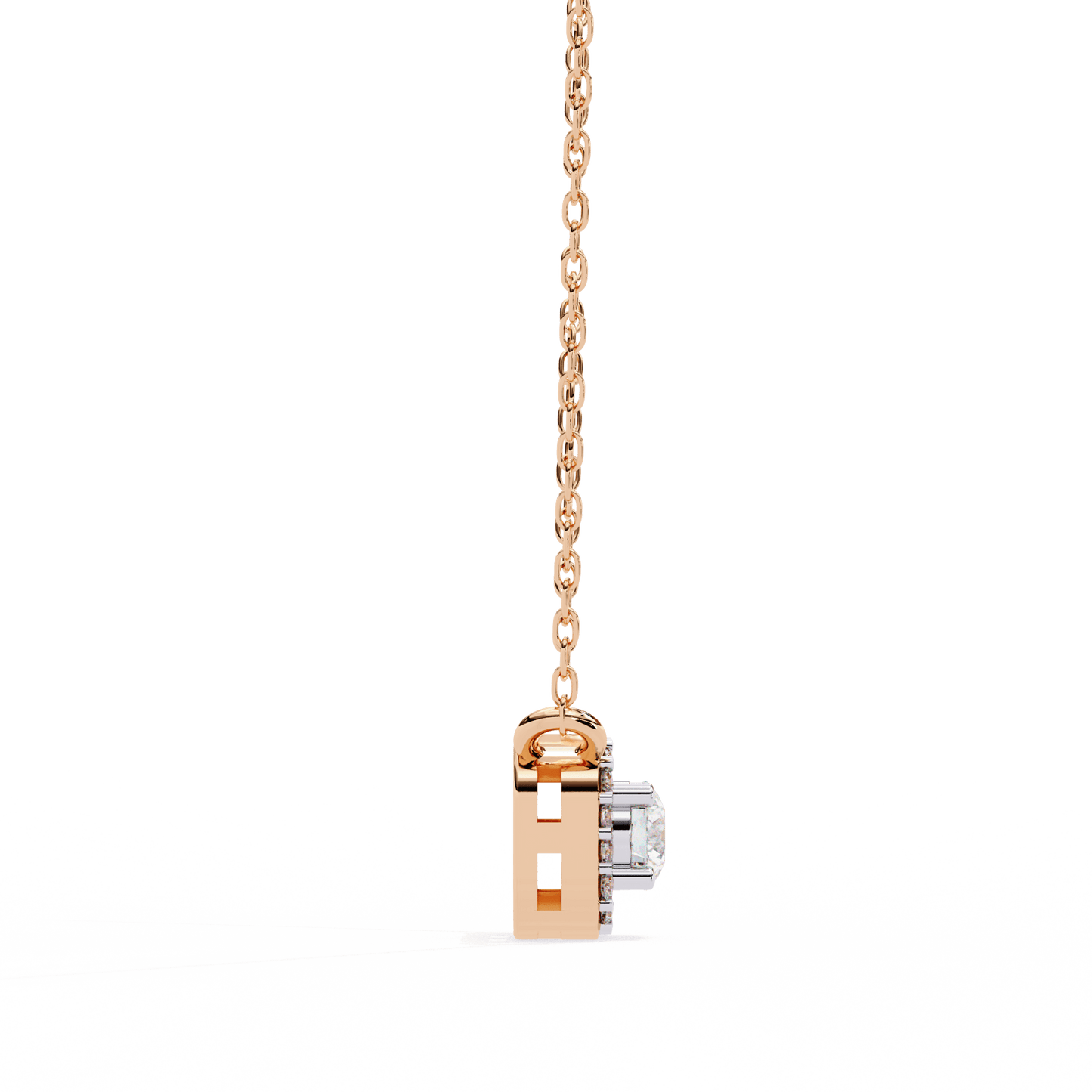 Mandy – Halo Diamond Pendant