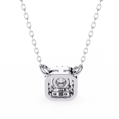 Mandy – Halo Diamond Pendant