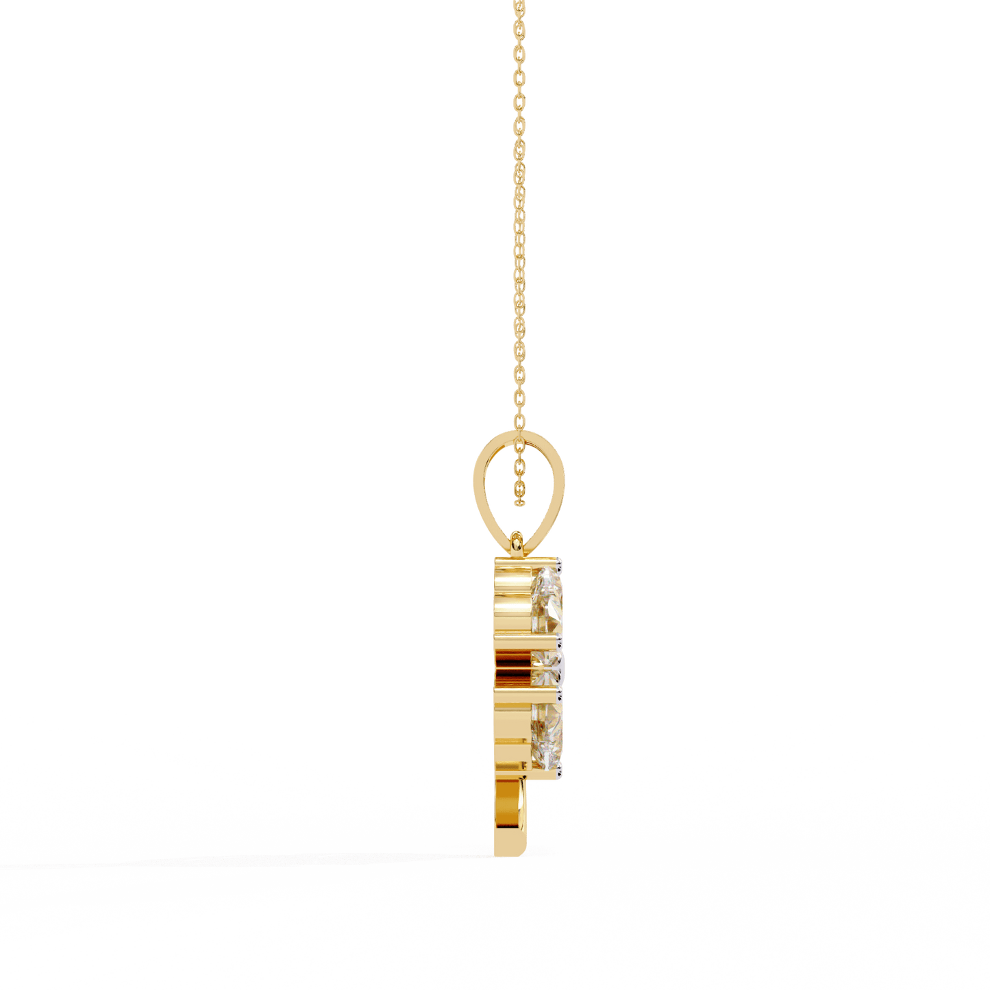 Clover - Lucky In Love diamond Pendant