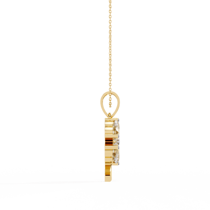 Clover - Lucky In Love diamond Pendant