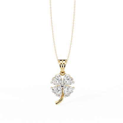 Clover - Lucky In Love diamond Pendant