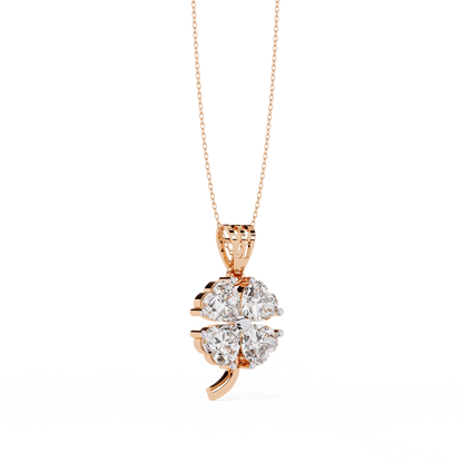 Clover - Lucky In Love diamond Pendant
