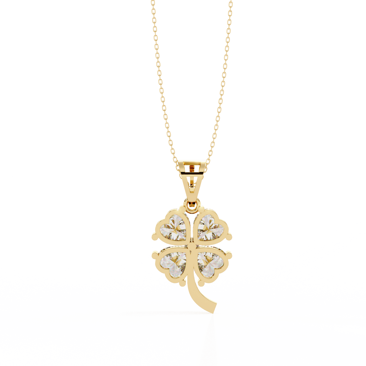 Clover - Lucky In Love diamond Pendant