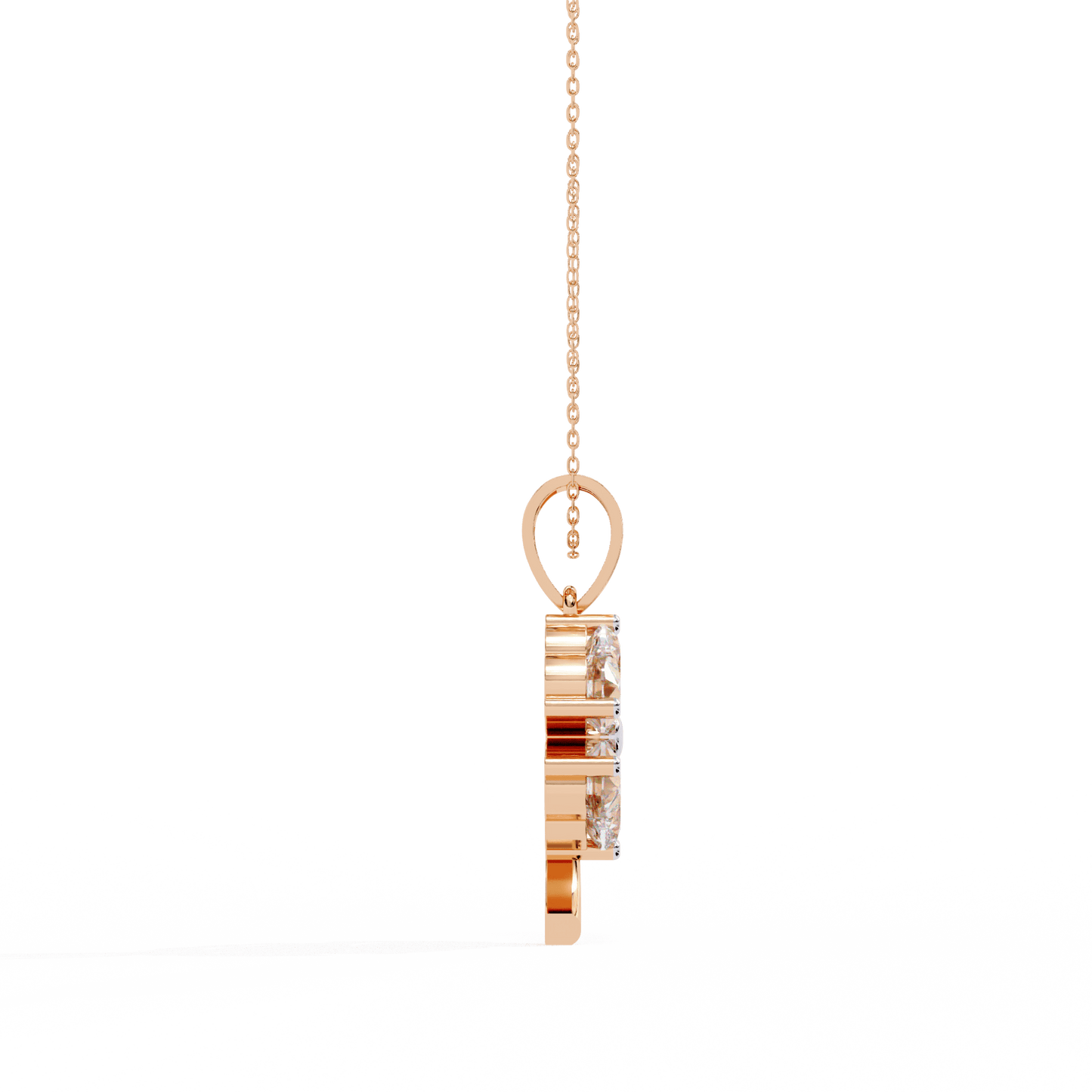 Clover - Lucky In Love diamond Pendant