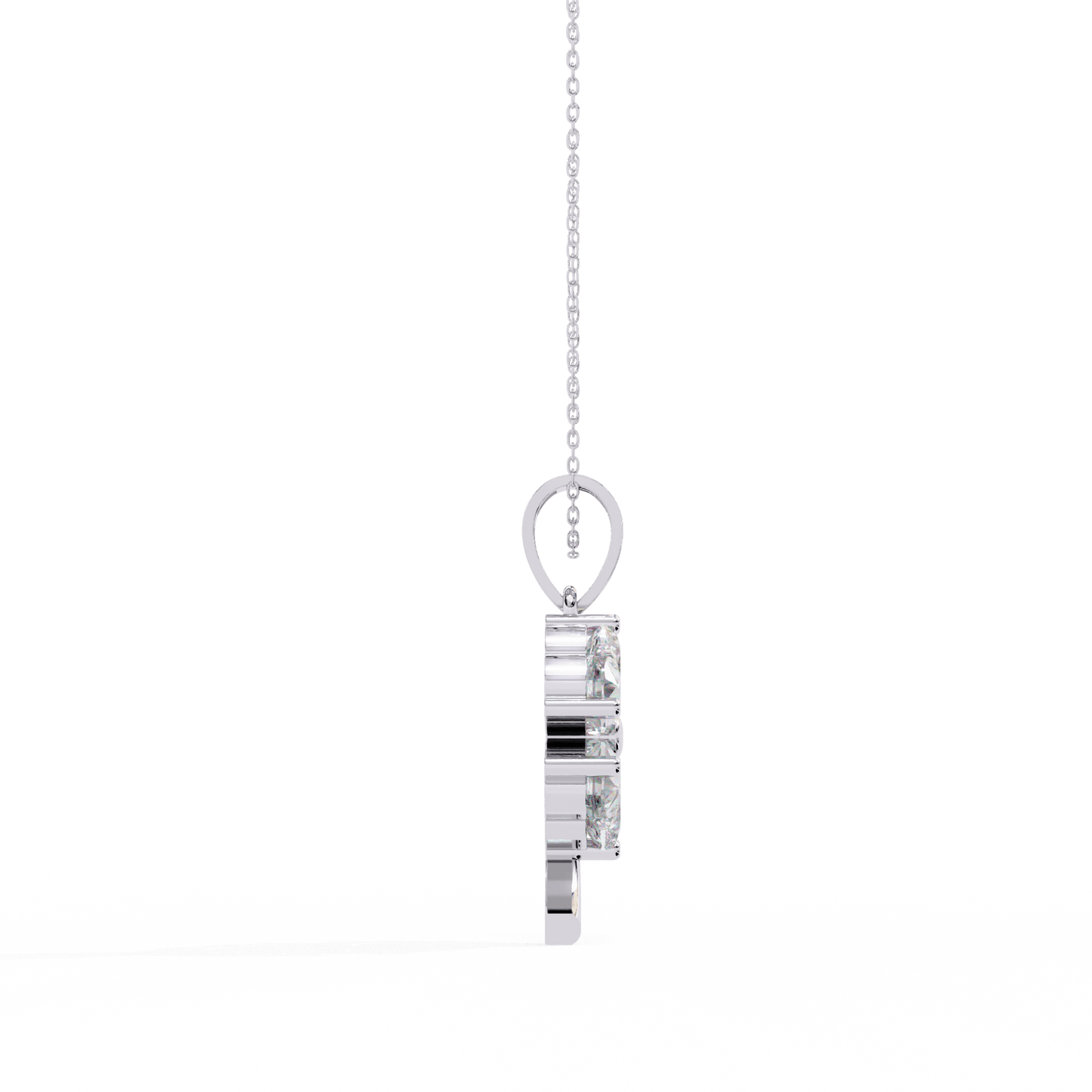 Clover - Lucky In Love diamond Pendant