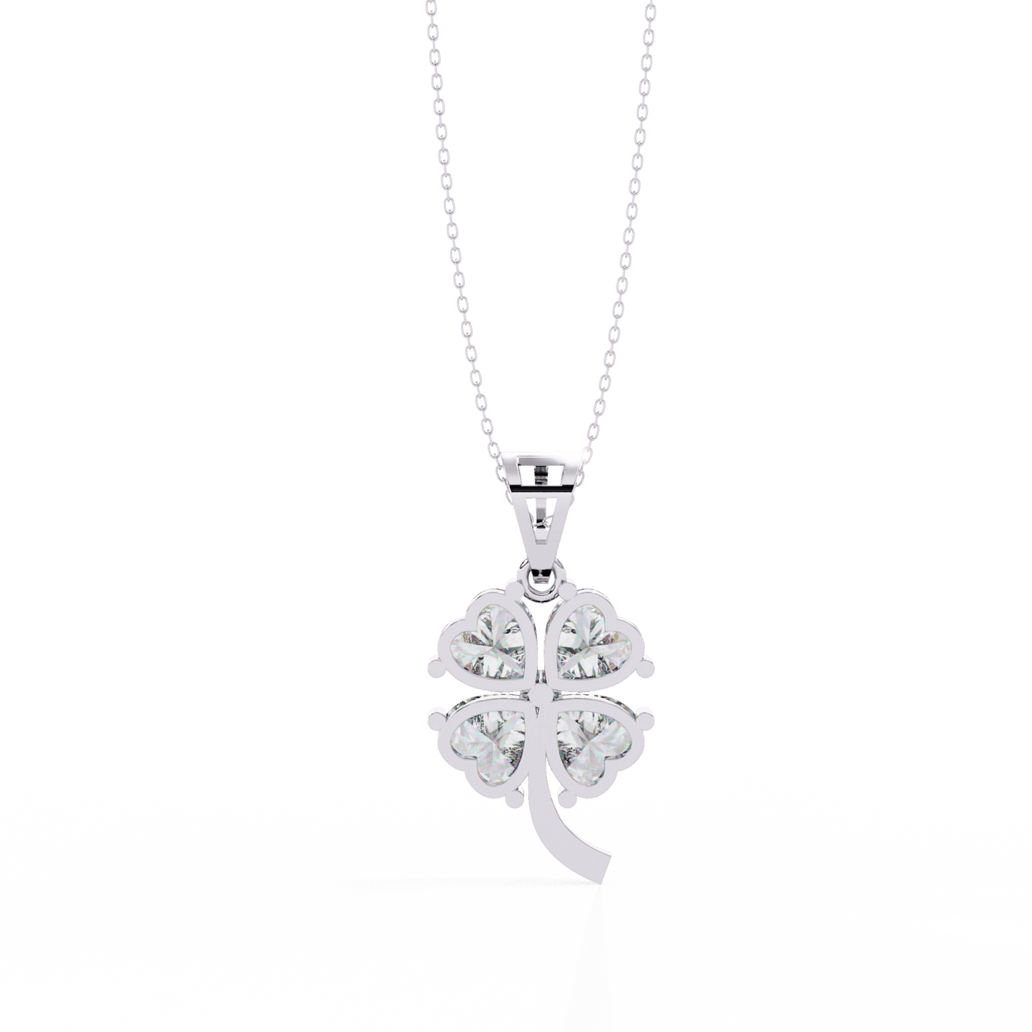 Clover - Lucky In Love diamond Pendant