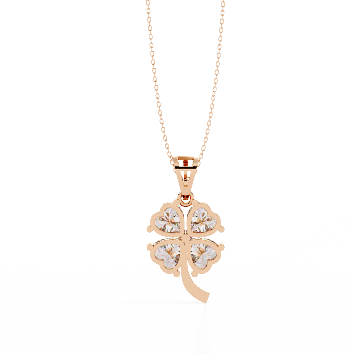 Clover - Lucky In Love diamond Pendant