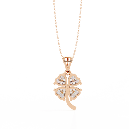 Clover - Lucky In Love diamond Pendant