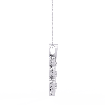 Adana – Tranquil Flow Diamond Pendant