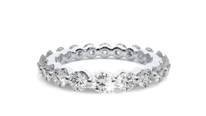 Alessia- The Shared Prong Eternity Band