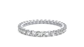 Celine – The U-Prong Eternity Band