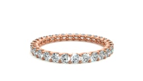 Celine – The U-Prong Eternity Band