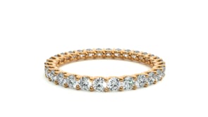 Celine – The U-Prong Eternity Band