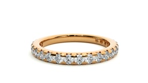 Renata – 3/4 Pavé Eternity Diamond Band