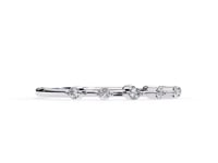 Jasmine – Dainty Two-Prong Diamond Band