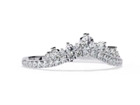 Genevieve – Shaped Diamond Tiara Band