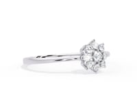 Dawn – Diamond Floral Cluster Ring
