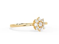 Dawn – Diamond Floral Cluster Ring