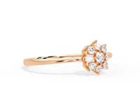 Dawn – Diamond Floral Cluster Ring