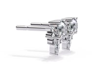 Savannah– Marquise Half Halo Studs