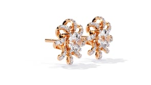 Adara – Interwoven Pavé Diamond Studs
