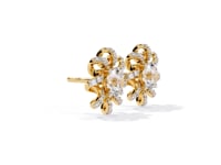 Adara – Interwoven Pavé Diamond Studs