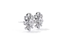 Adara – Interwoven Pavé Diamond Studs