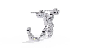 Avery – Marquise-Inspired Round Diamond Cluster Studs