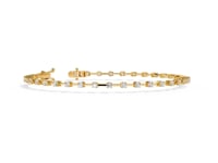 Vienna – Spaced Round Diamond Bangle
