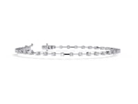 Vienna – Spaced Round Diamond Bangle