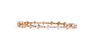 Vasiliki- Round Diamond Motif Bracelet