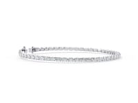 Bridget  - East-West Oval Diamond Tennis Bracelet