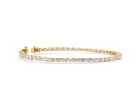 Bridget  - East-West Oval Diamond Tennis Bracelet