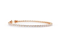 Bridget  - East-West Oval Diamond Tennis Bracelet