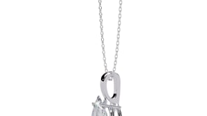 Irina - Pear-Cut Solitaire Pendant