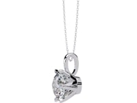 Connie – 6-Prong Round Diamond Solitaire Pendant