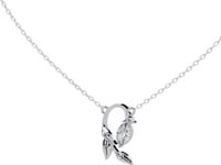 Elowen – Marquise Diamond Sculpted Leaf Pendant