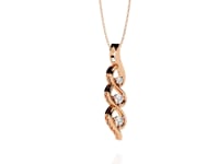 Adana – Tranquil Flow Diamond Pendant