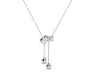 Camille – Pear & Emerald Drop Pendant with Accent Pears