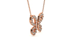 Chrysalis – Diamond Butterfly Pendant
