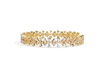 Serena – Floral Motif Diamond Bracelet