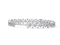 Serena – Floral Motif Diamond Bracelet