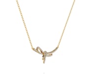 Rakel - Diamond Bow Necklace