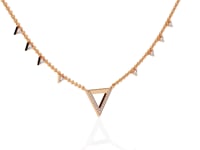 Tria - Diamond Pavé Geometric Necklace