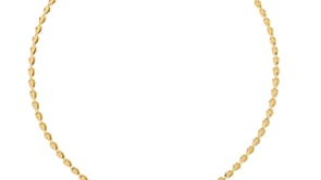 Laurie – Pear Motif Illusion Diamond Necklace