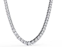 Majesty– Graduated Tennis Necklace